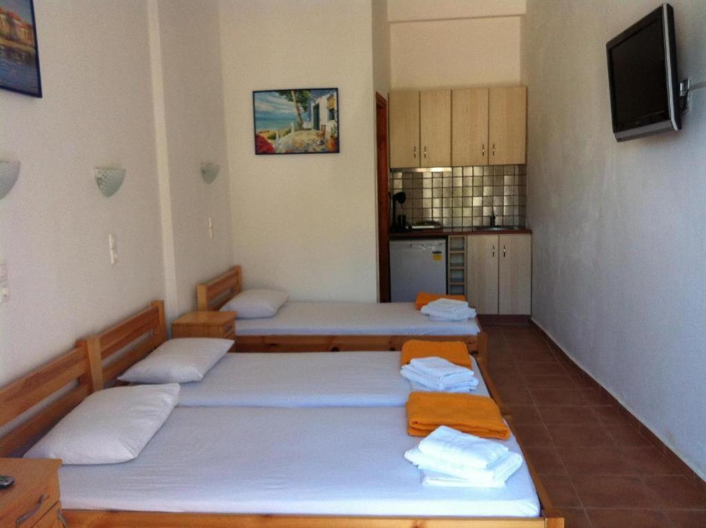 Lydia Mare Aparthotel Agios Kirykos  Phòng bức ảnh