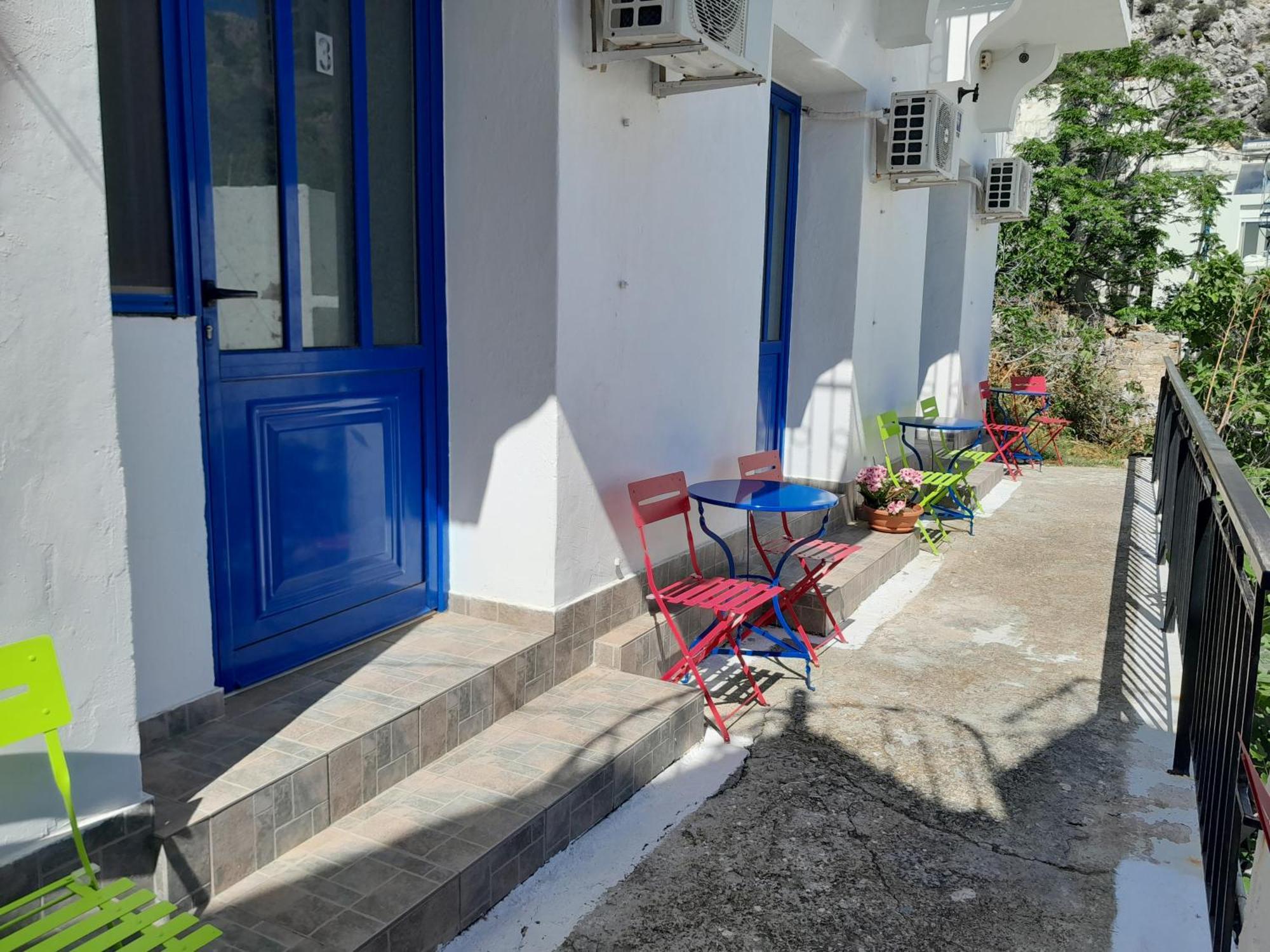 Lydia Mare Aparthotel Agios Kirykos  Ngoại thất bức ảnh