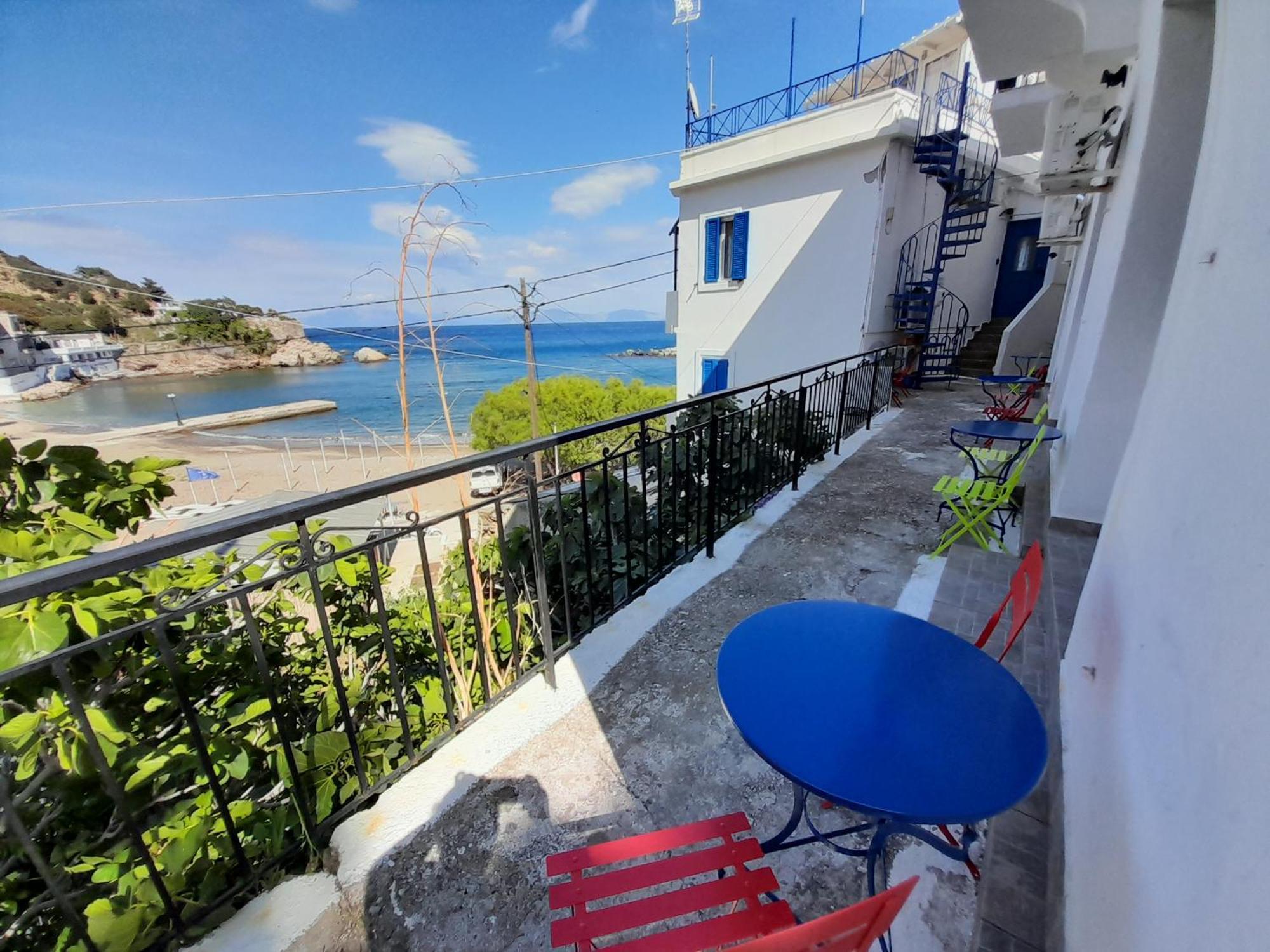 Lydia Mare Aparthotel Agios Kirykos  Ngoại thất bức ảnh